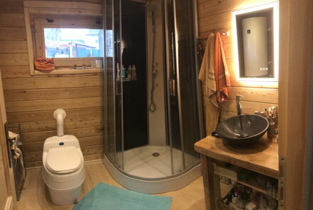 jurta na celoroční bydlení průměr 6m - 30m2
