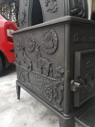 Dovre patrové - Litina 6 - 11kW poslední kus